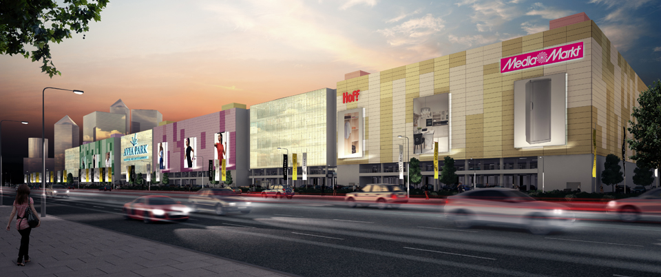 Retail marketing CGI, Moscow