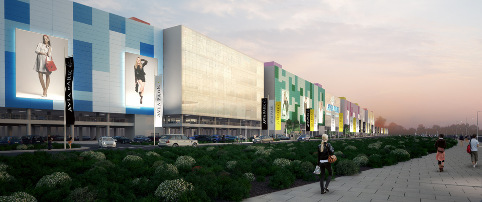 Retail marketing CGI, Moscow