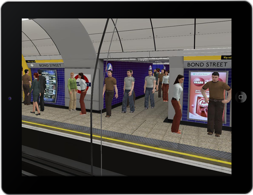 Bond Street Underground CG Film - addressing the need for extra capacity