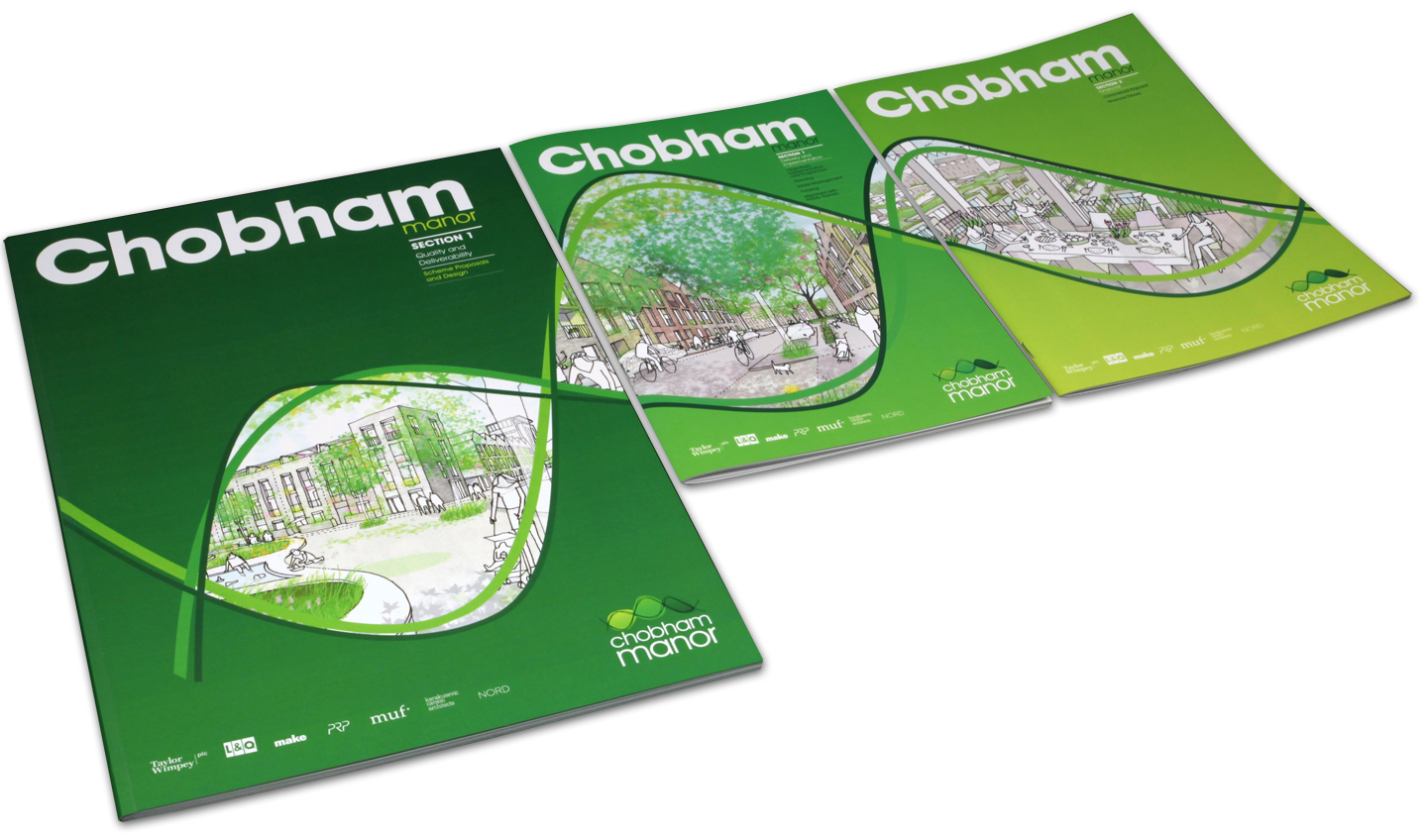 Chobham Manor Property Tender covers and folder