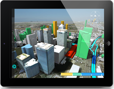 Virtual infrastructure tool projecting increased traffic for the DLR network