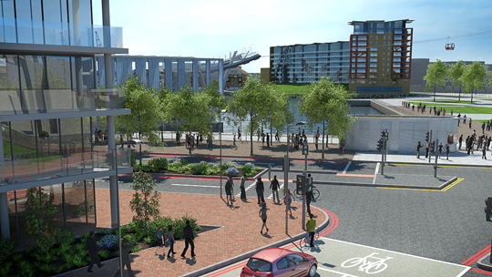 Emirates Cable Car still - London