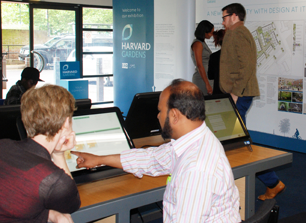 Harvard Gardens Online Touchscreen Consultation