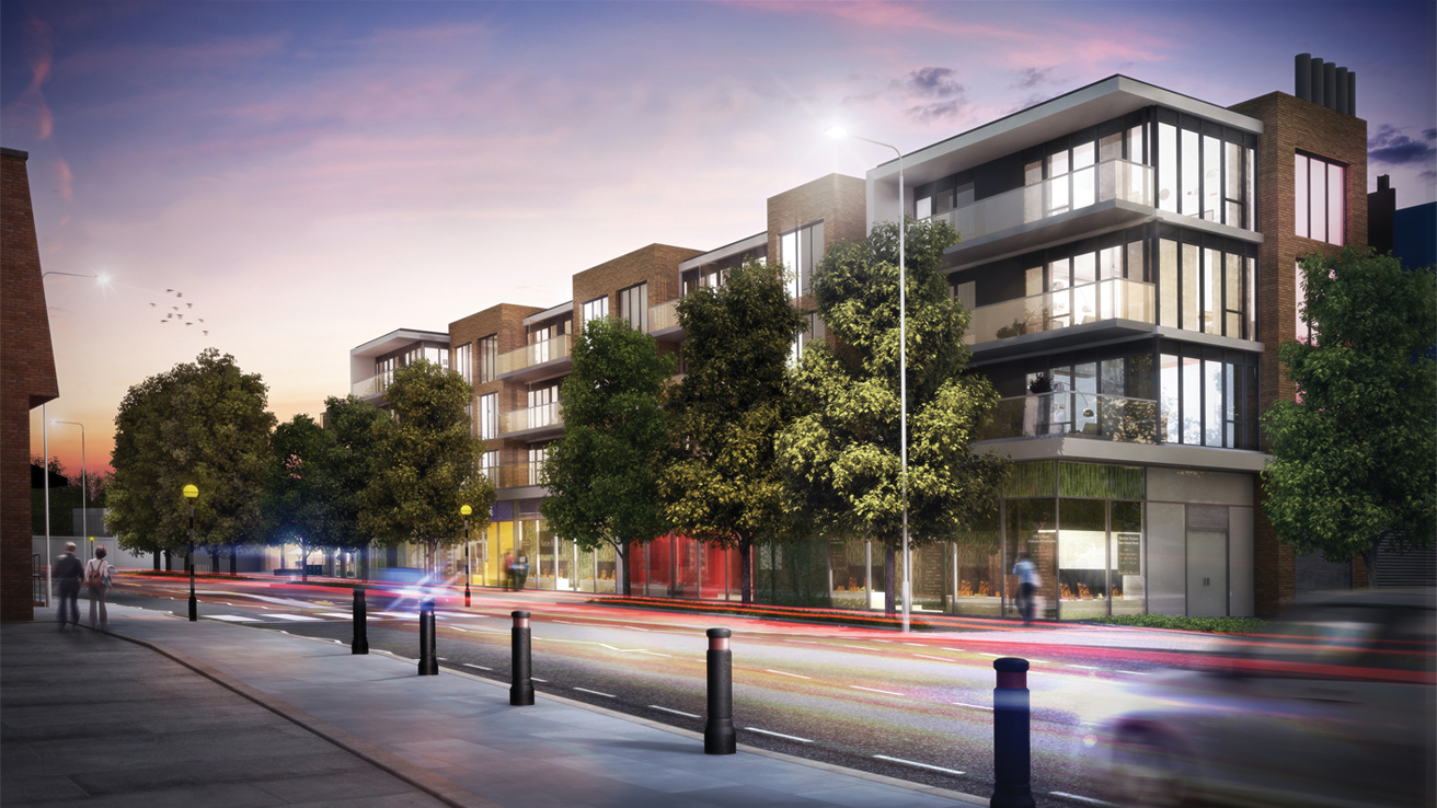 Highams Green Property and Retail CGI's