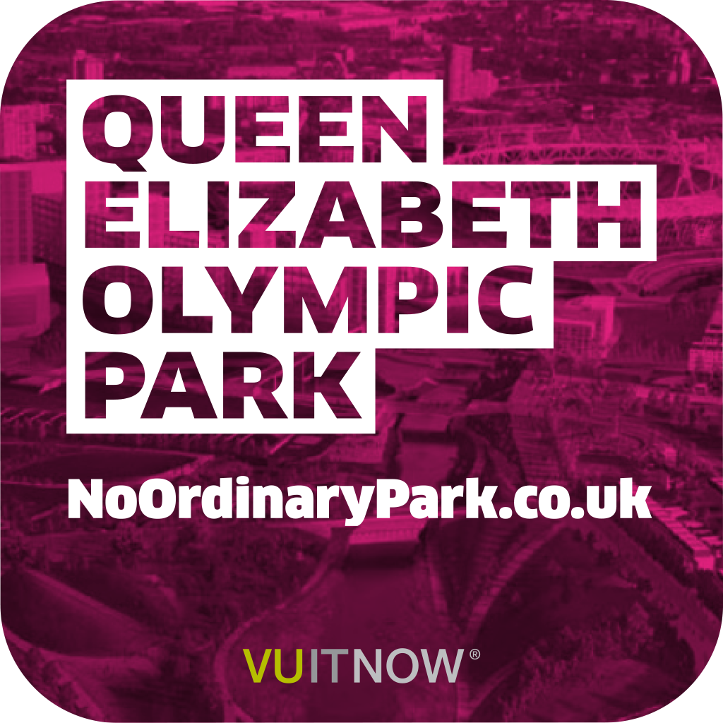 Queen Elizabeth Olympic Park Interactive app icon Apple App Store link