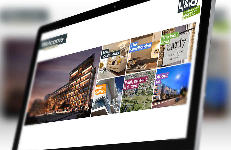 Albany Place Interactive Touchscreen Apartment Finder London