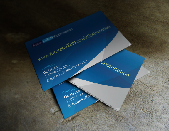 Luton Airport Branding - Business Cards