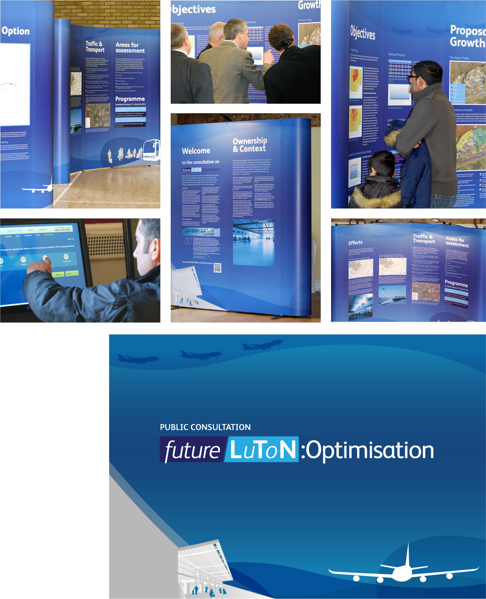 Luton Airport Public Events with Digital Consultation