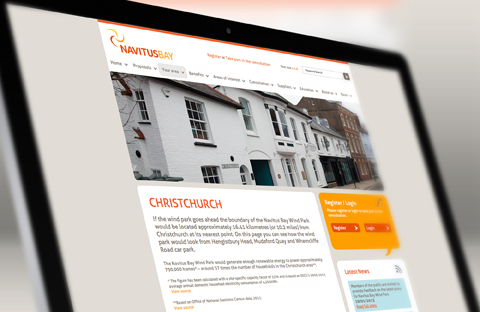 Navitus Bay Wind Park Consultation Website