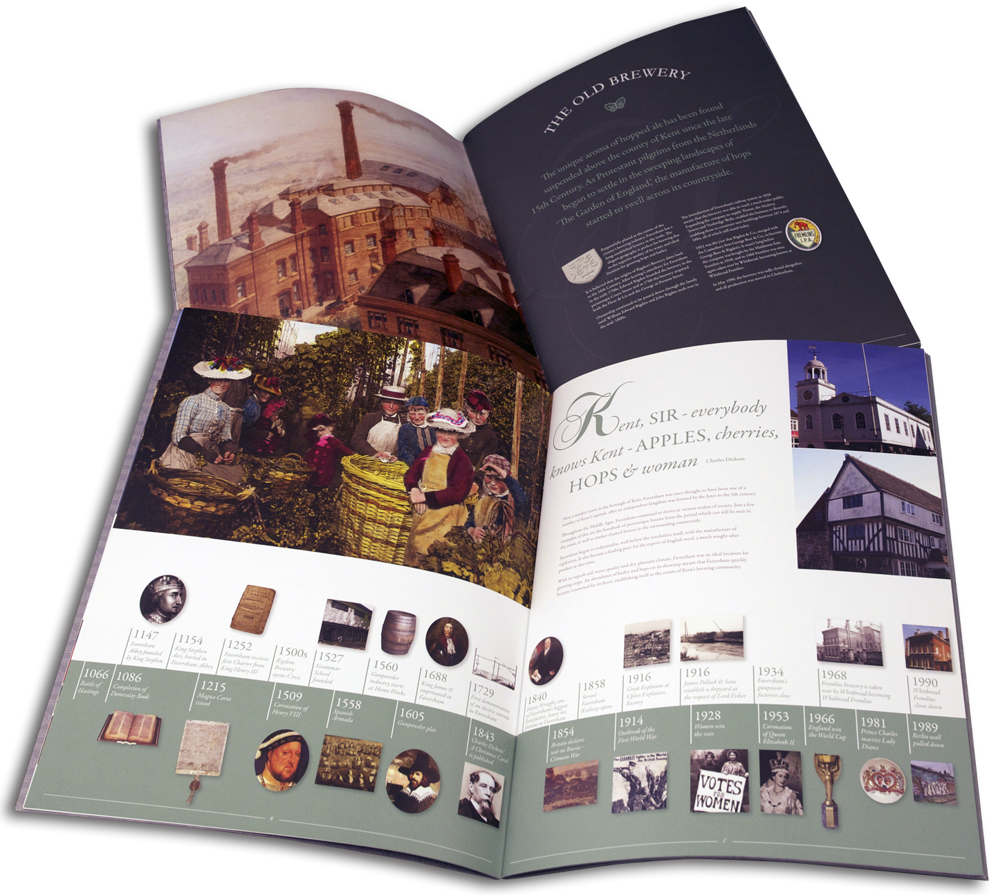 Old Brewery Faversham Property Marketing Brochure Spreads