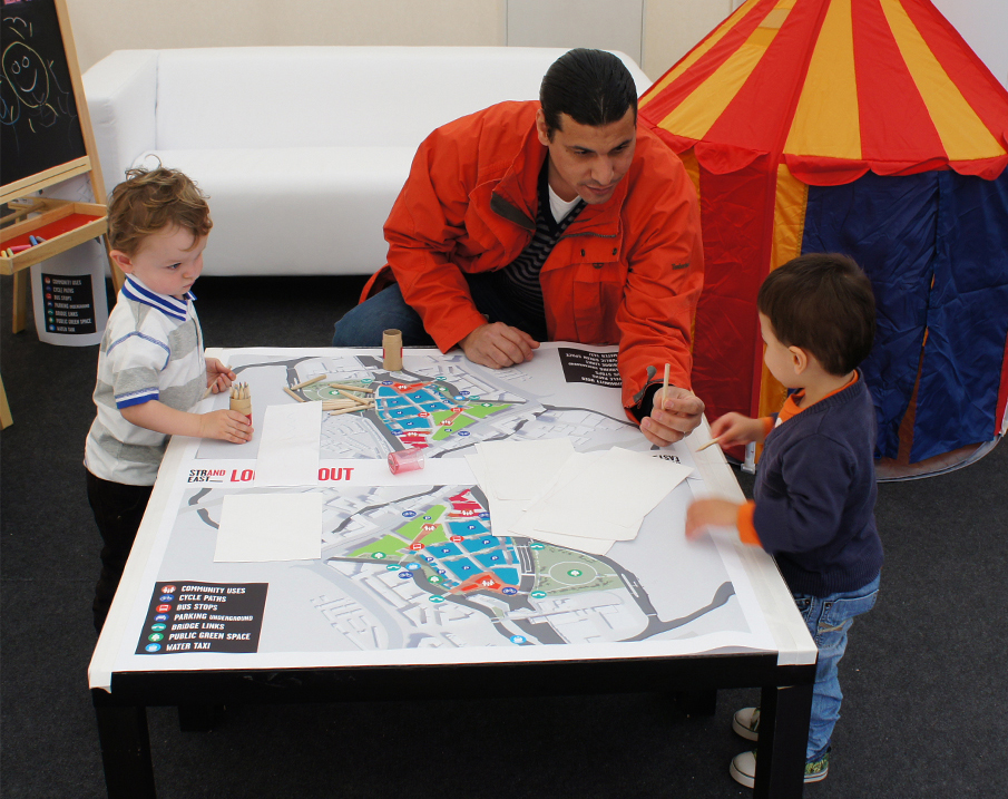 Strand East Public Consultation Exhibition