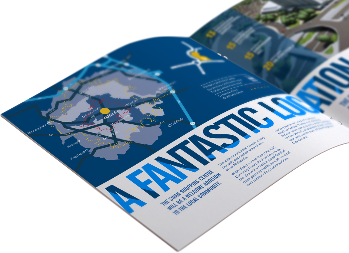Swan Centre Marketing Brochure Spread