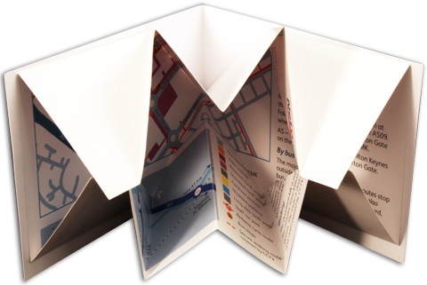 Network Rail Marketing Information Fold Out