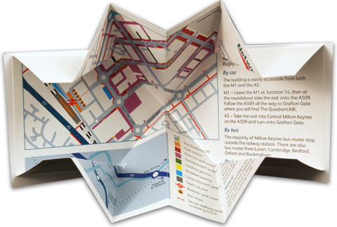 Network Rail Marketing Information Fold Out