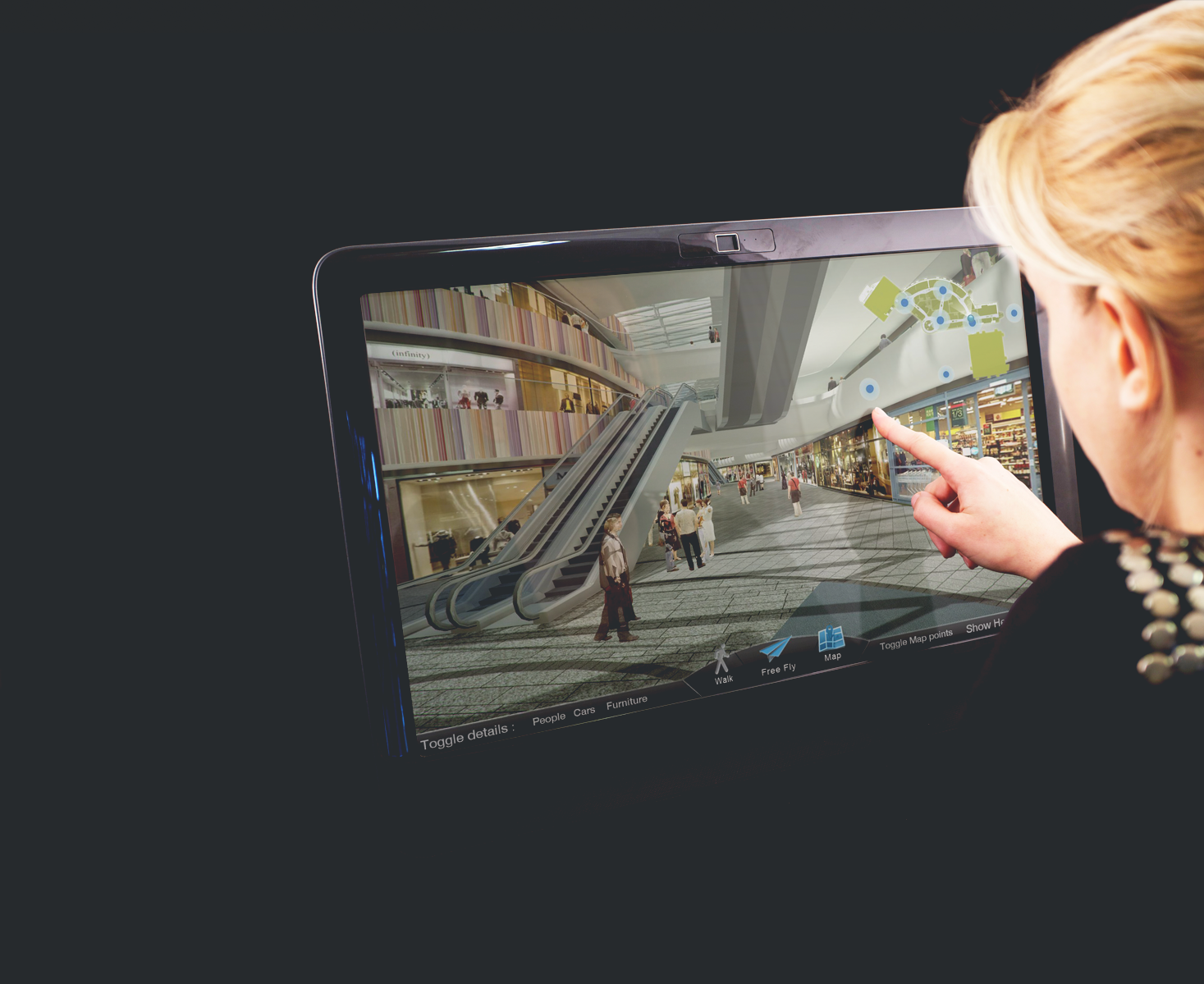 Retail Marketing - Realtime Experience for a major new mall in Shanghai -