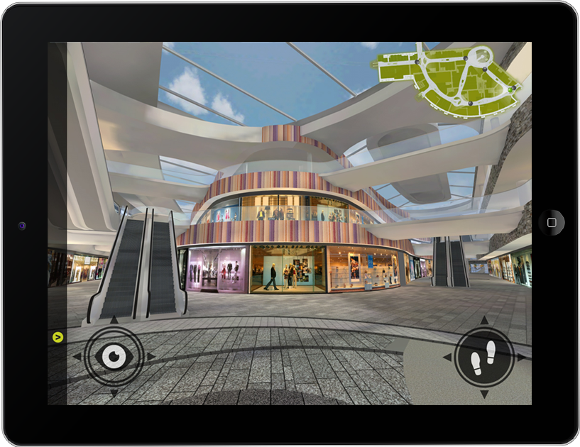 Retail Marketing - Realtime Experience for a major new mall in Shanghai -
